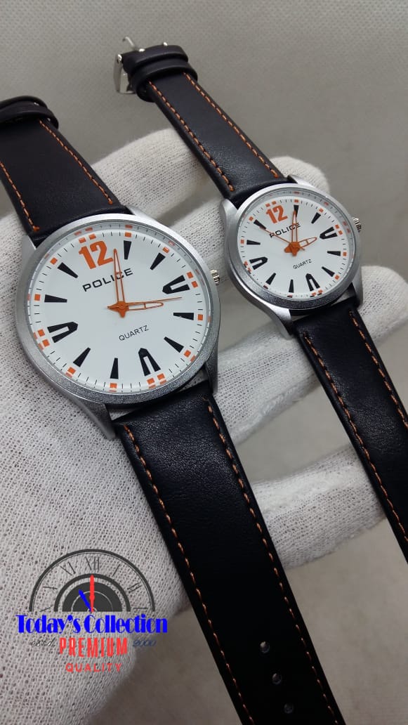 Couple hot sale watches police