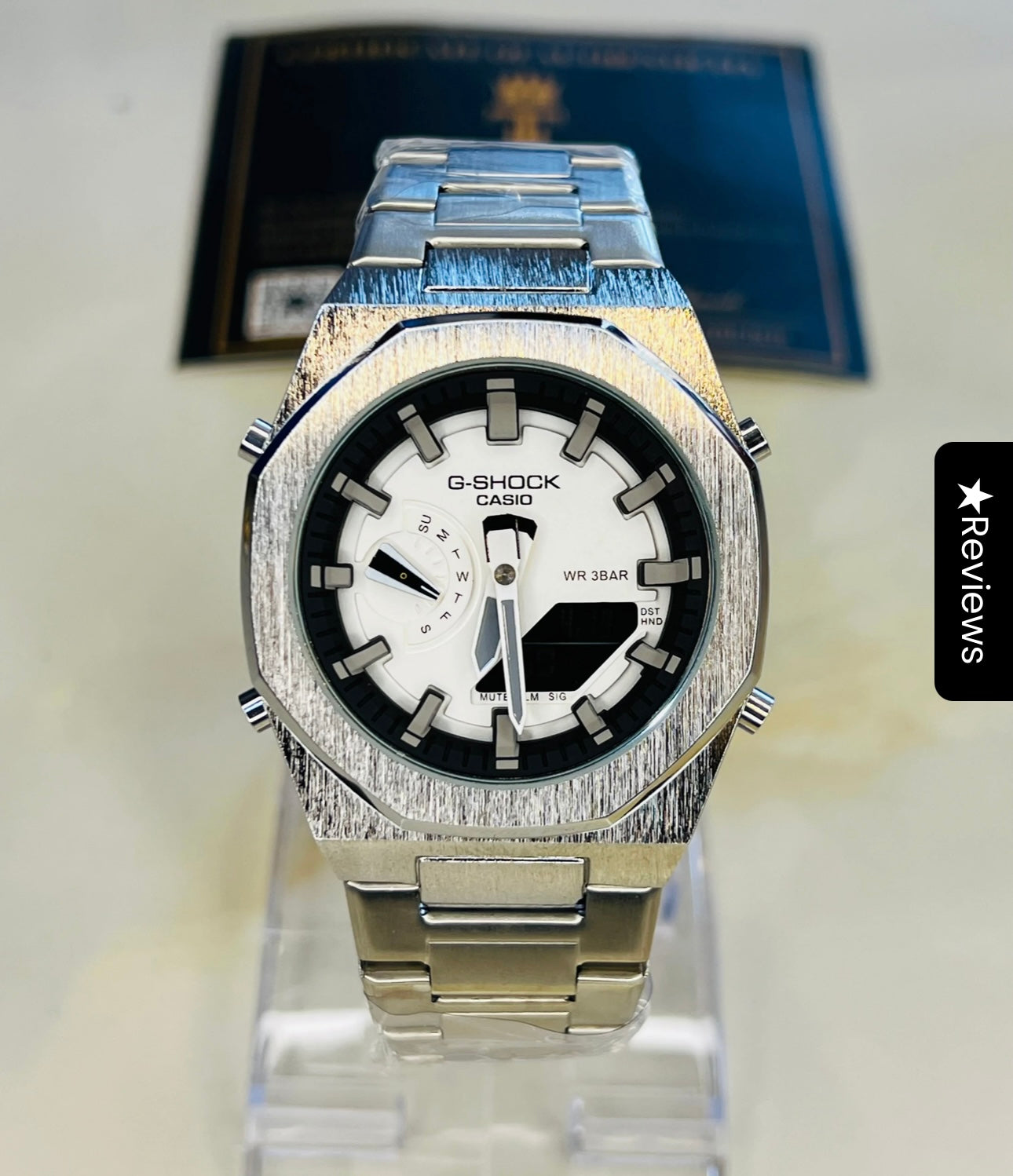 Ultra G-Shock - 30+ Countries Auto Time - Heavy Weight & Composed Chain