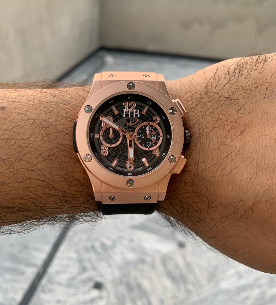 Premium Hublot Master Lock Edition - Metal Body - Water Resistant (30M ...