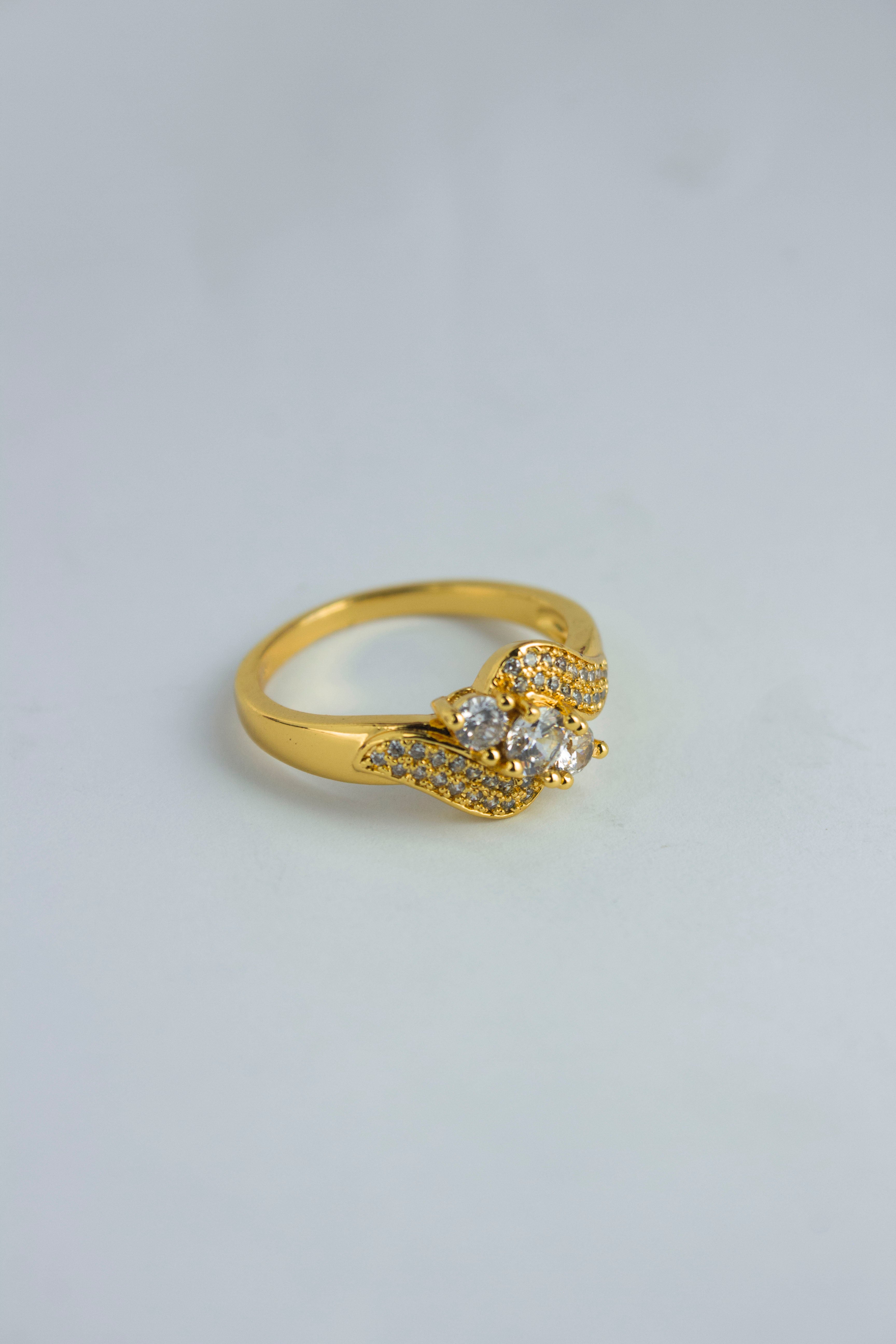 1 karat gold deals ring