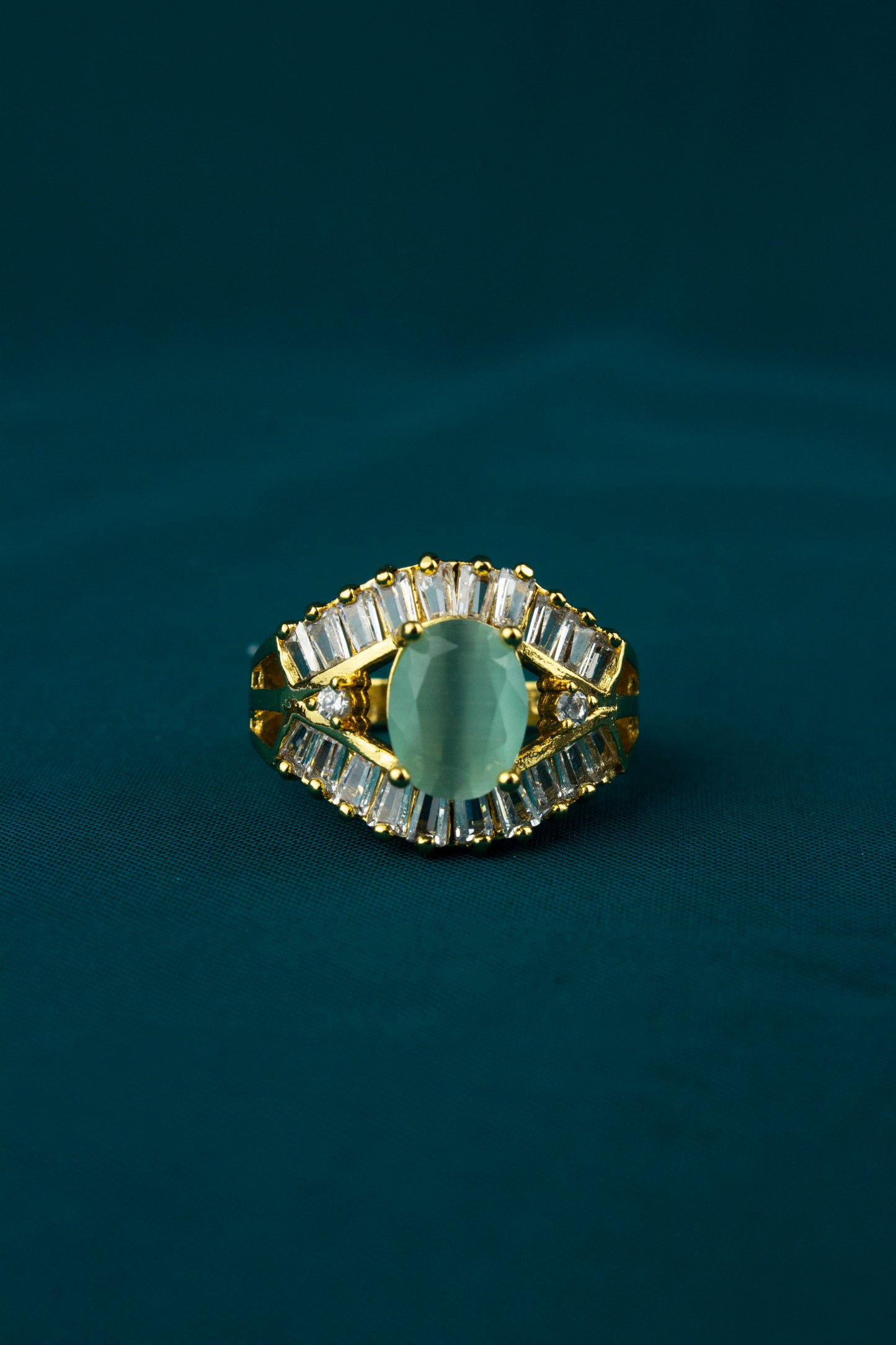 Special Edition Ring - Zinc Diamond - One Carat Gold Plated